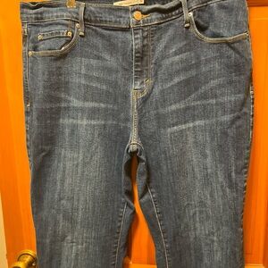 Levi's Women's Straight Leg Jeans - Dark Blue